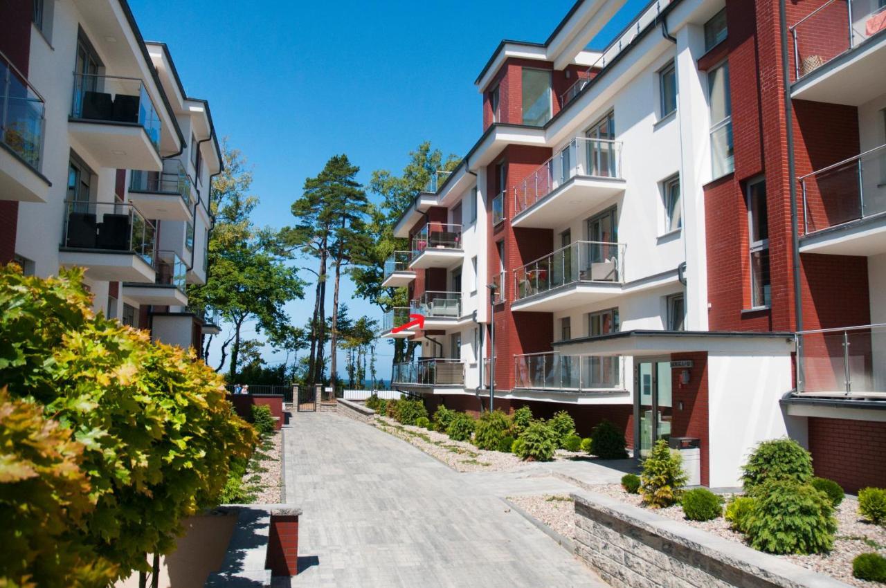Gold Platinium Apartament Z Widokiem Na Morze Rewal Exteriör bild